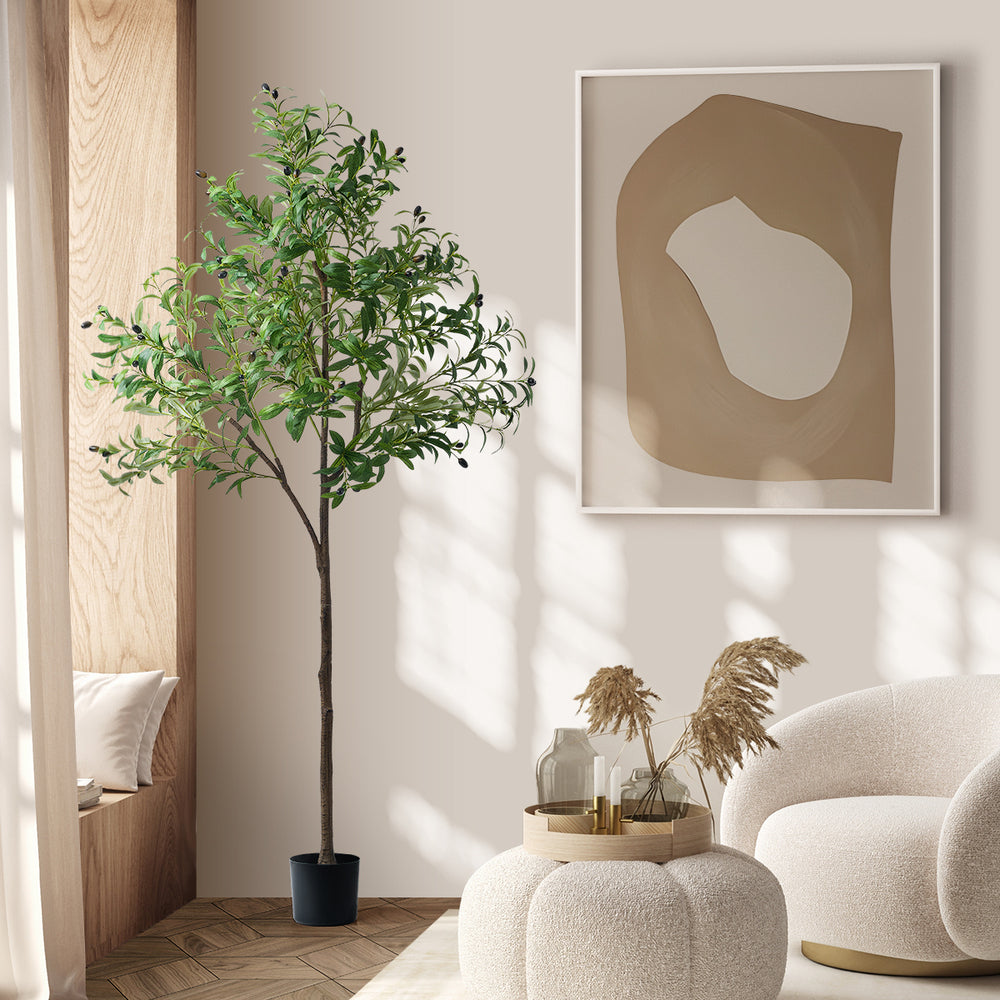 180cm Artificial Olive Tree Lifelike Potted Plant Indoor Outdoor Home Decor