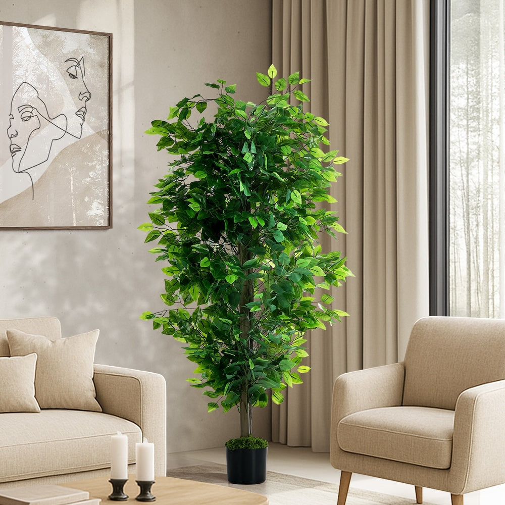 150cm Artificial Ficus Tree Potted Indoor | Simpledeals