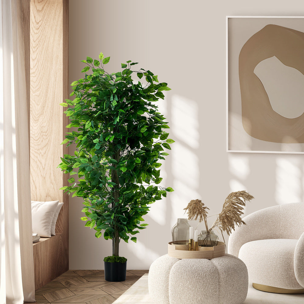 150cm Artificial Ficus Tree Potted Indoor | Simpledeals