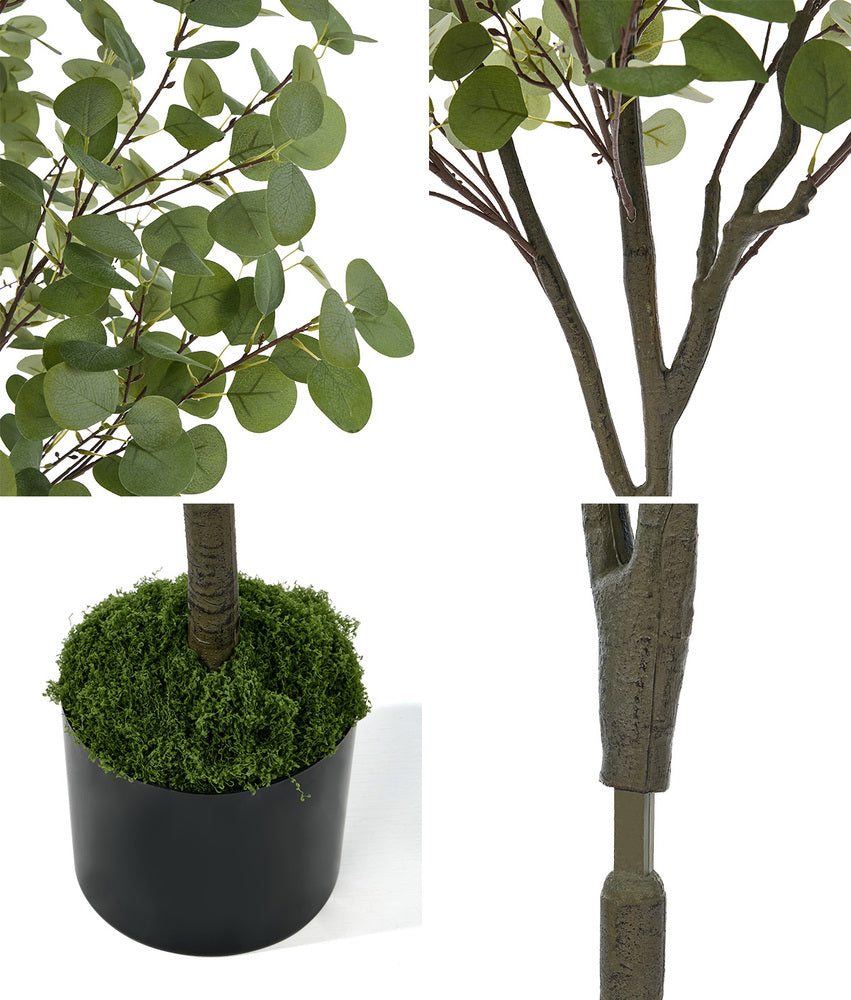 Eucalyptus Tree Faux Plant 180cm Potted | Simpledeals