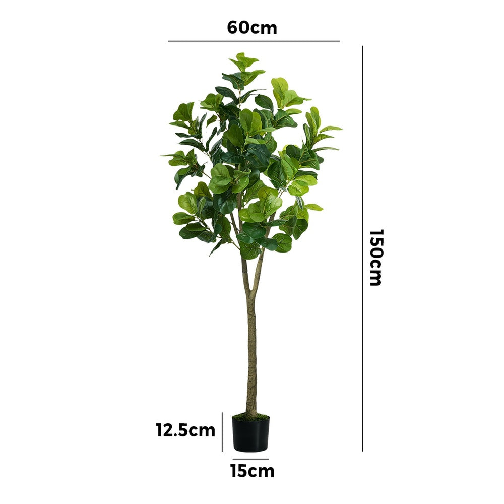 Faux Fiddle Leaf Fig Tree 150cm