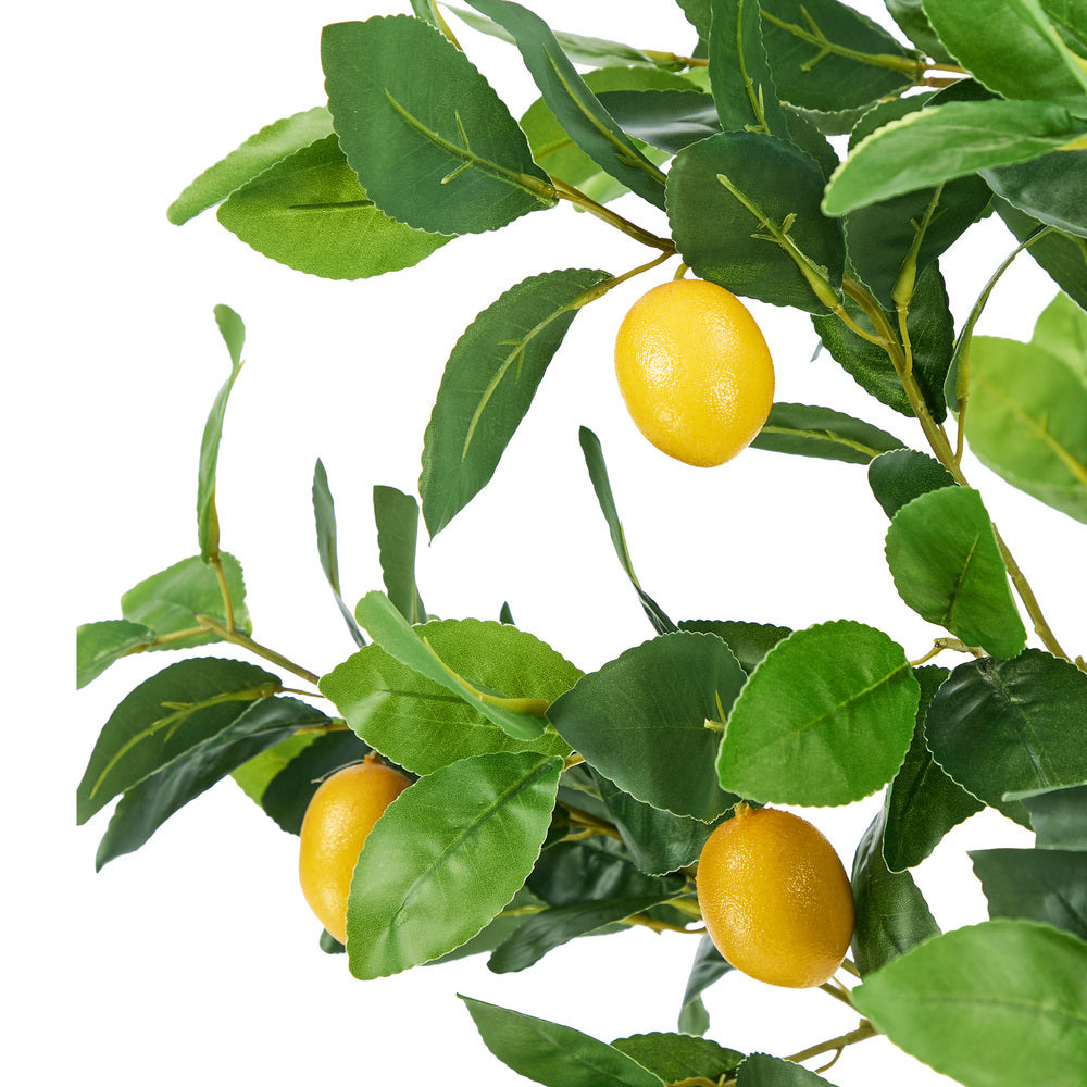 Lemon Tree Faux Plant Decor
