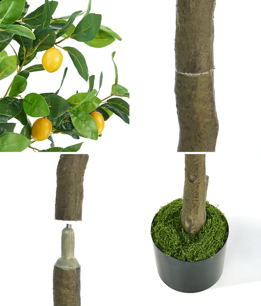 Lemon Tree Faux Plant Decor