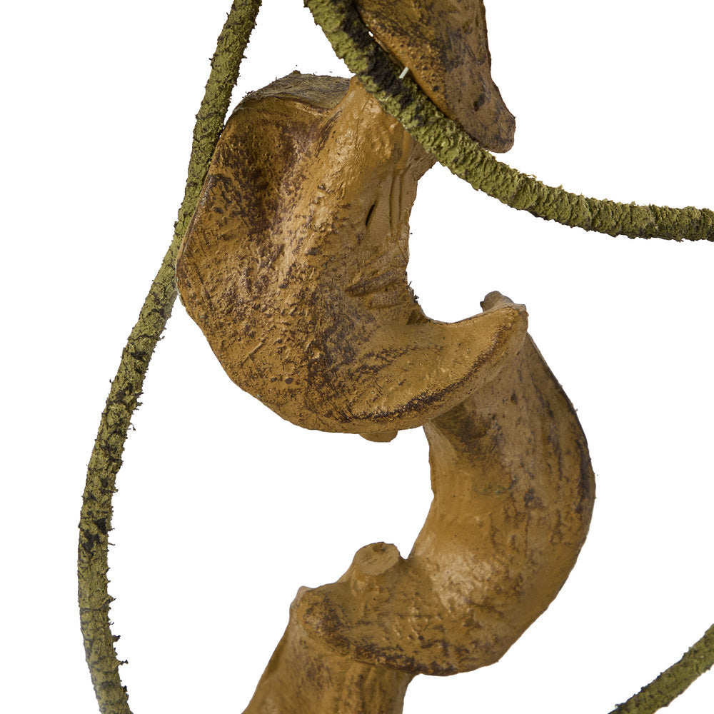 Artificial Ficus Tree 2 Pack 180cm Twisted Potted Plant Indoor Décor