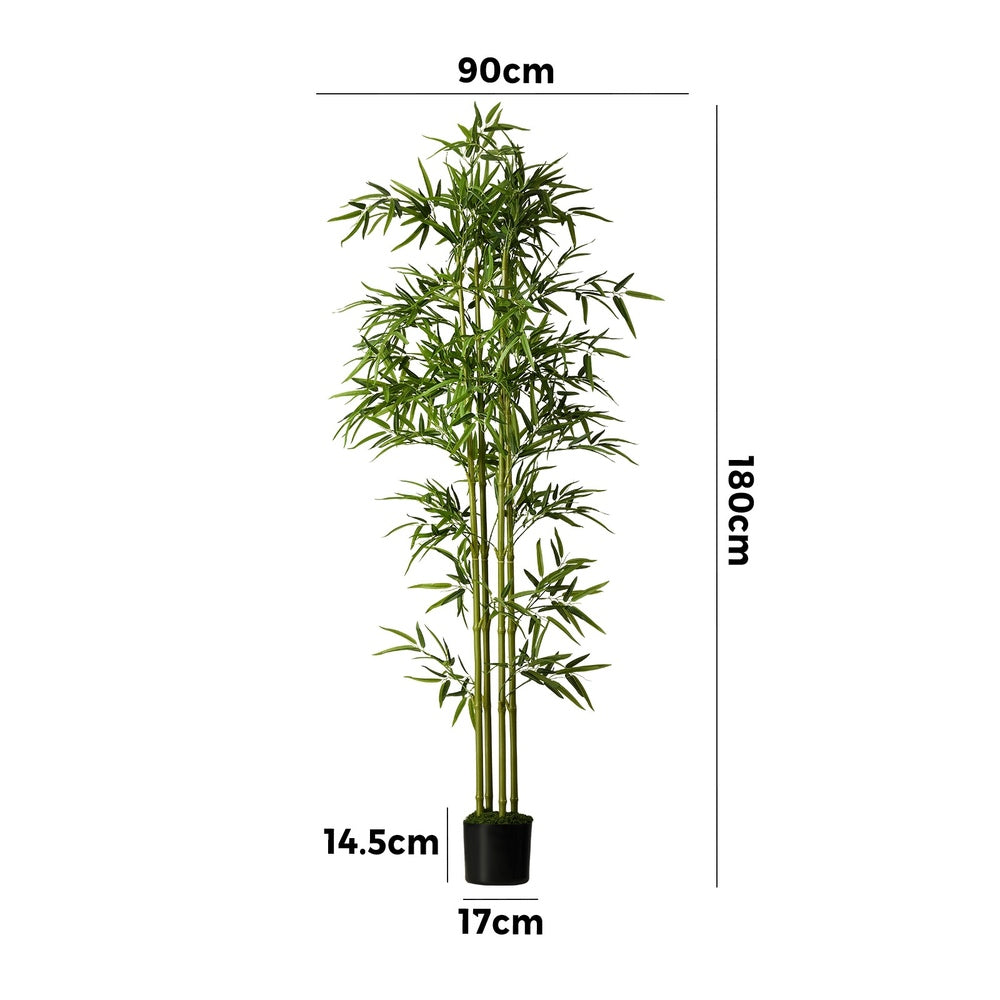Artificial Bamboo Plant 180cm Potted Indoor Outdoor Home Garden