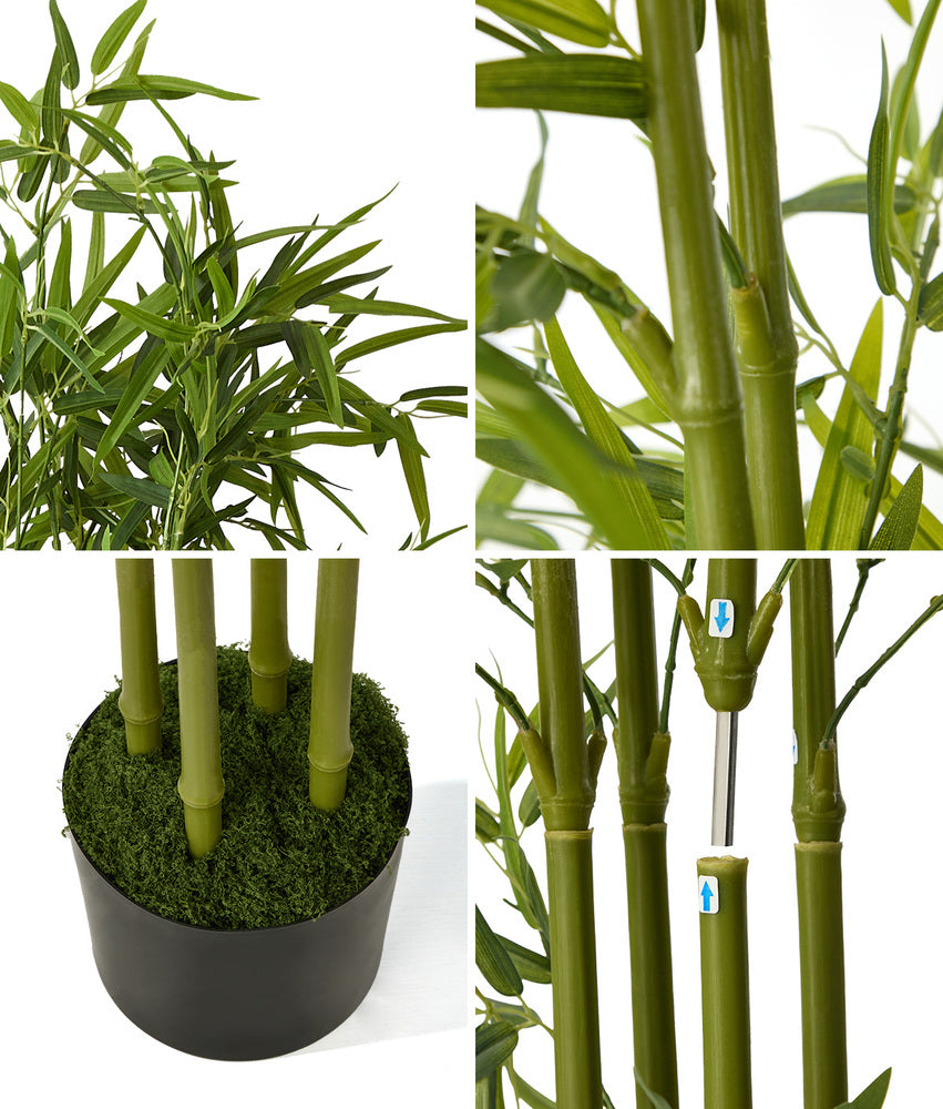 Artificial Bamboo Plant 180cm Potted Indoor Outdoor Home Garden