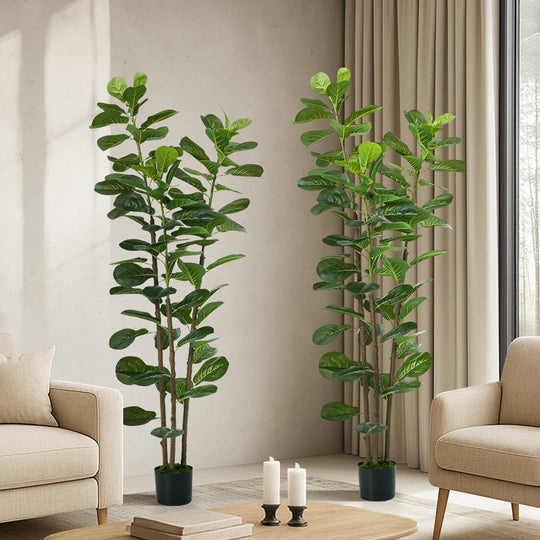 Faux Fig Tree 180cm Green