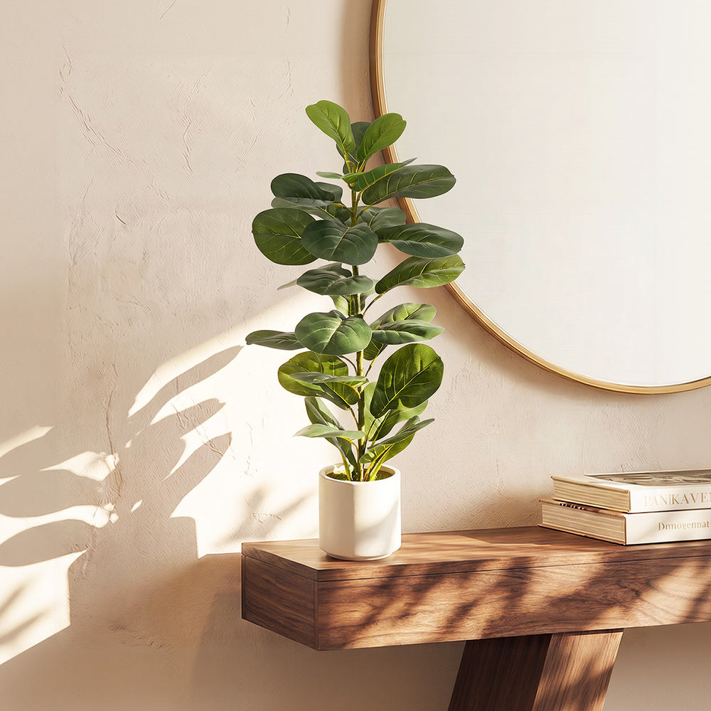 Faux Fiddle Leaf Fig Tree 90cm