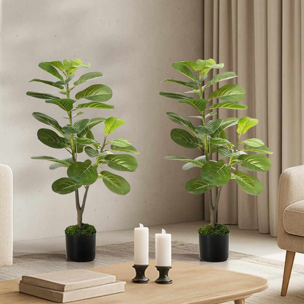 Faux Fiddle Leaf Fig Tree 95cm