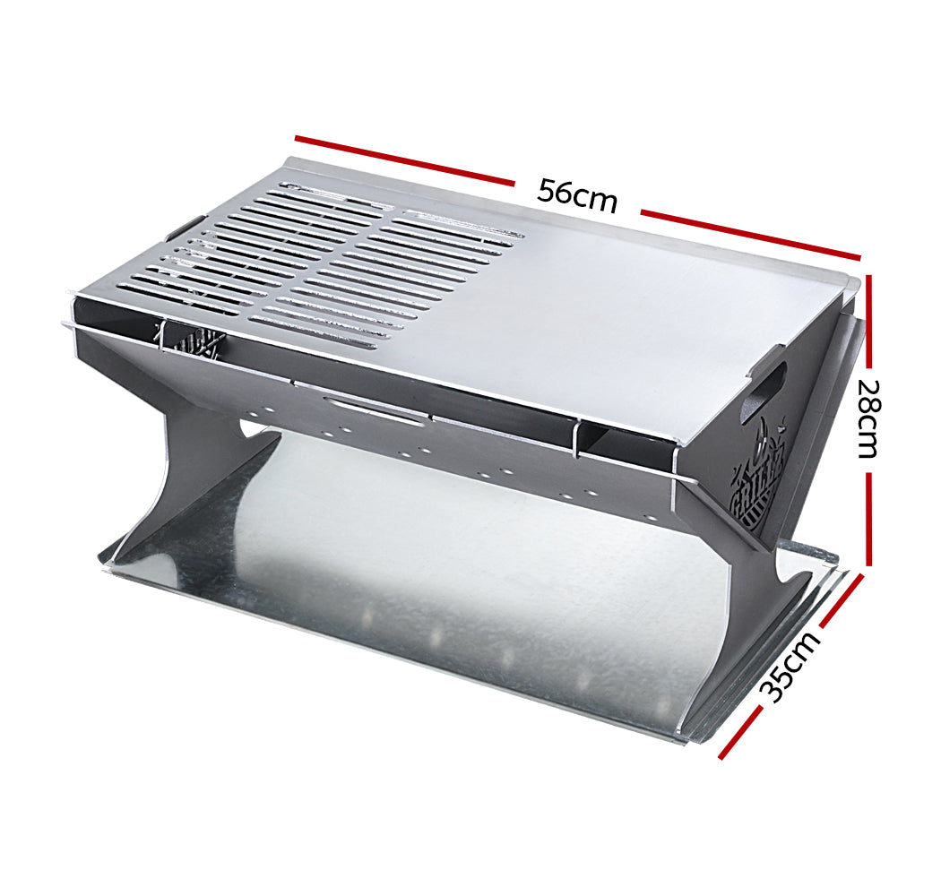 Fire Pit Bbq Grill Steel