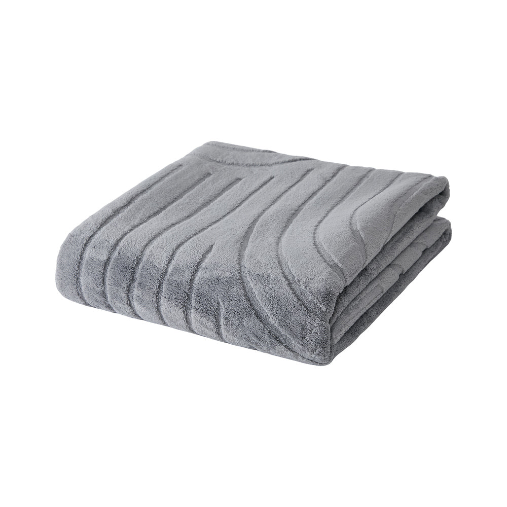 Geometric Jacquard Rug 200x290cm Grey | Simpledeals