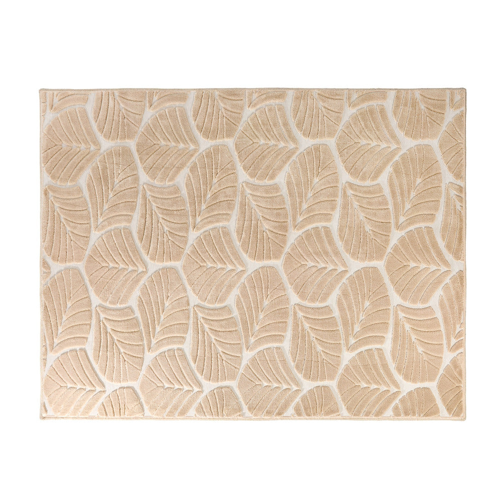 Beige rug 160x230cm, in room setting
