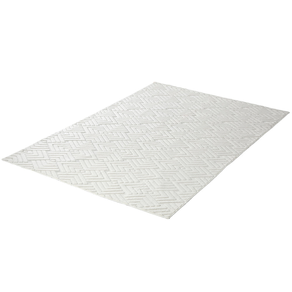 Cream rug 200x290cm, rear view