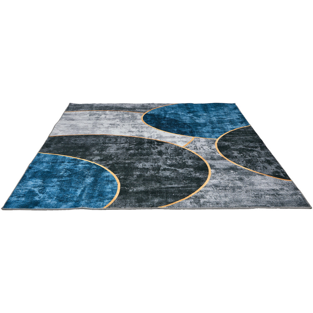 Geometric Washable Rug 160x230cm Low Pile | Simpledeals