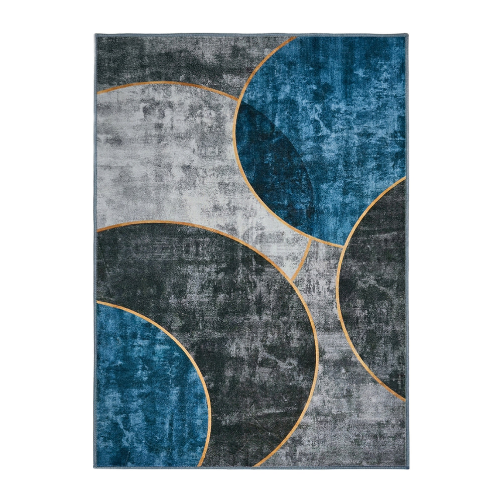 Oikiture Geometric rug 240x340cm, side view