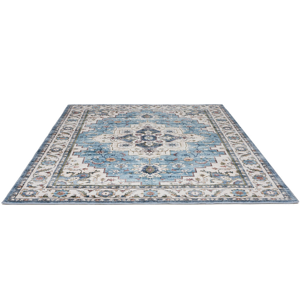 Blue Persian Rug Washable 160x230cm | Simpledeals