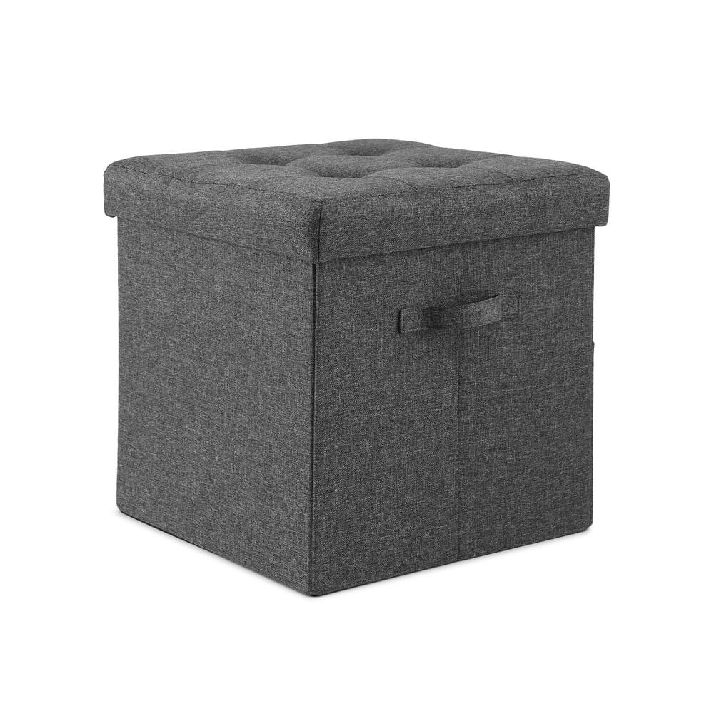 Foldable Foot Stool Ottoman 40x40x40cm