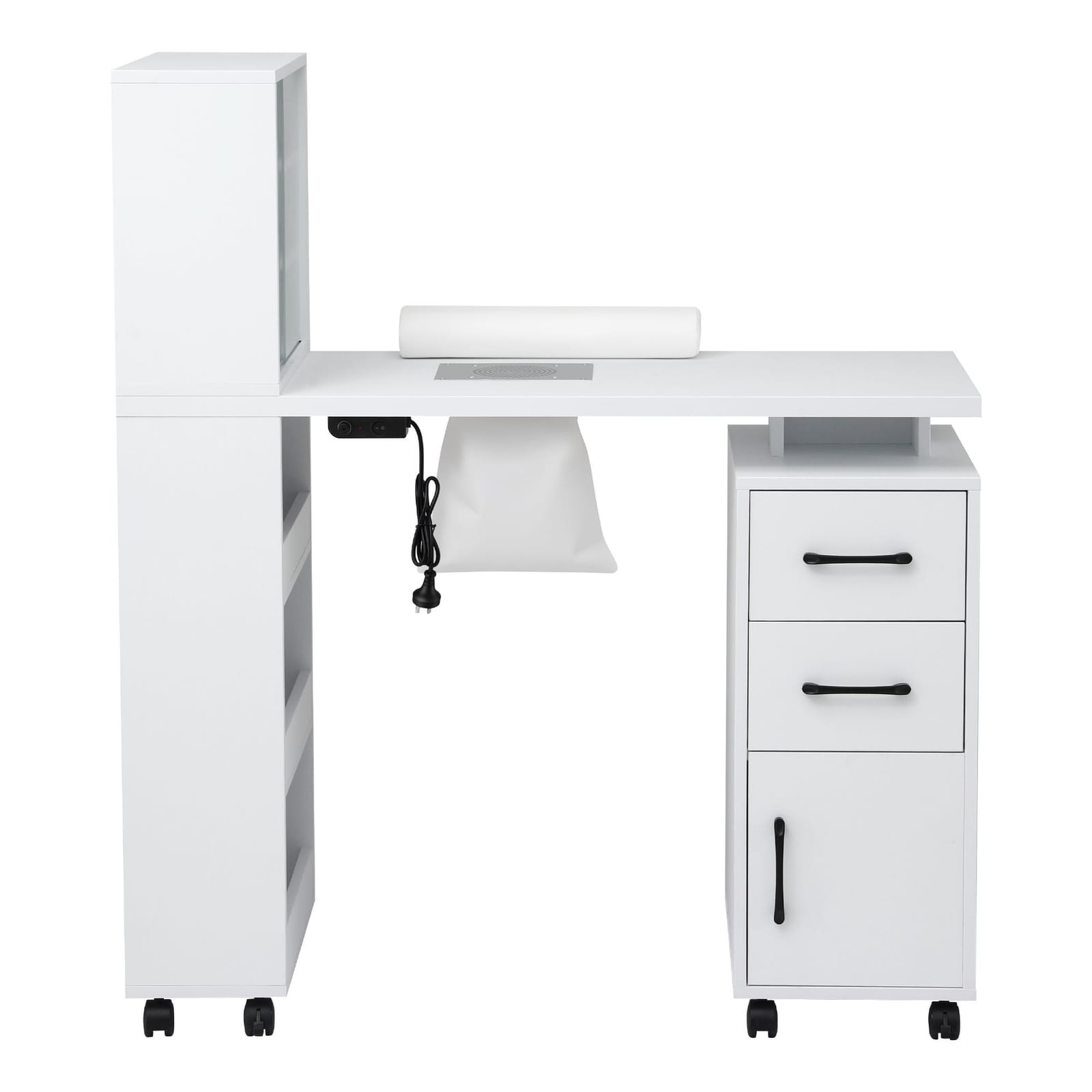Manicure Table With Dust Collector 106x41.5x121cm