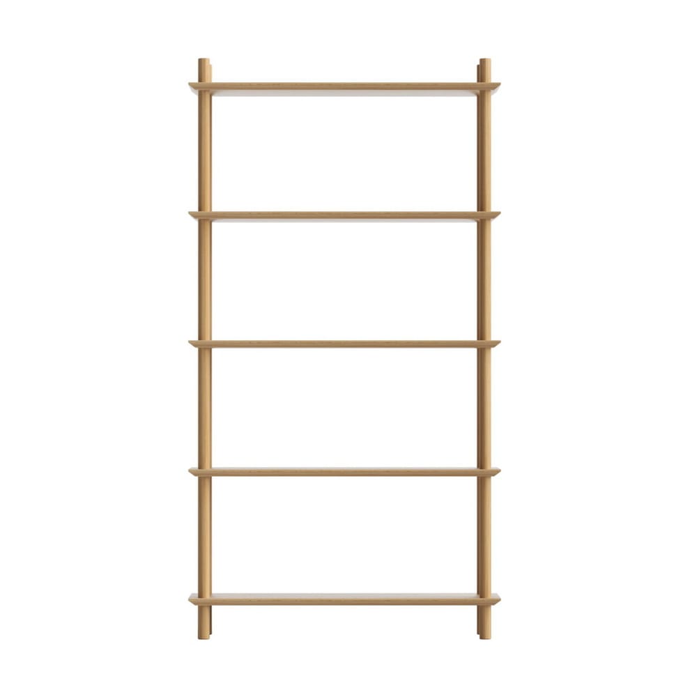 5 Tier Bookcase Shelf Unit 80x30x150cm