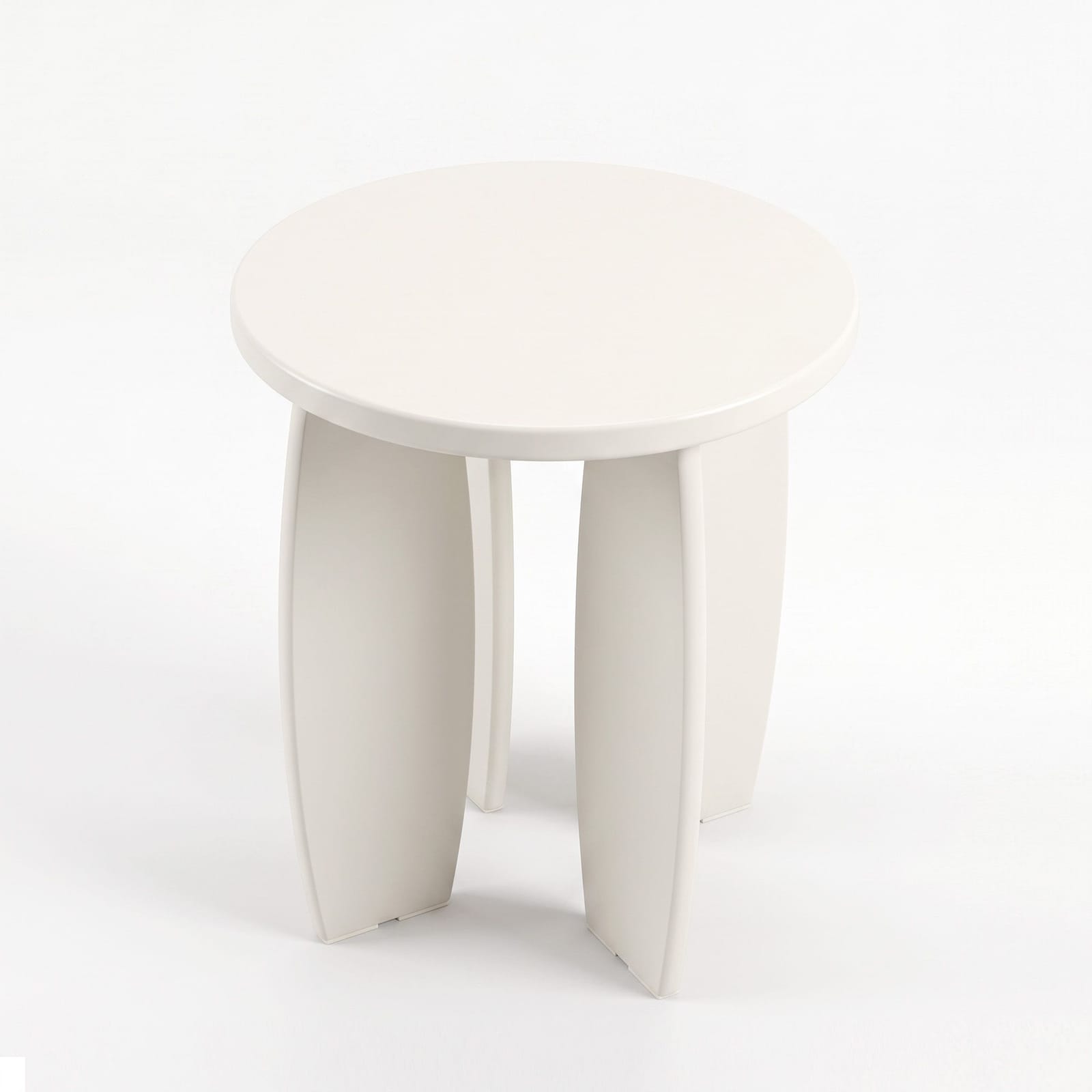 Round Coffee Table High Gloss 40x45cm