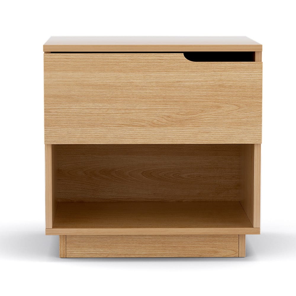 Bedside Table 1 Drawer Pine 48x40x48.5cm