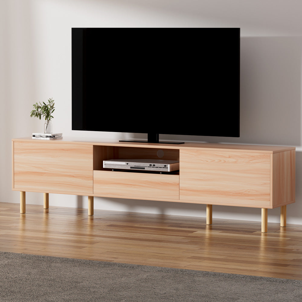 Storage-Packed 180CM Entertainment Unit TV Cabinet with Drawers