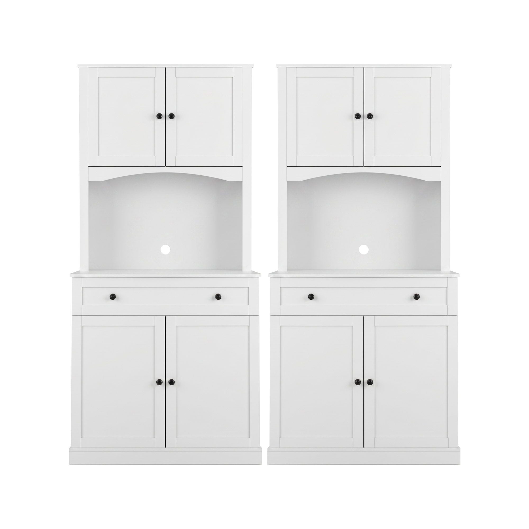 Buffet Sideboard Cabinet 180cm Set of 2 | Simpledeals