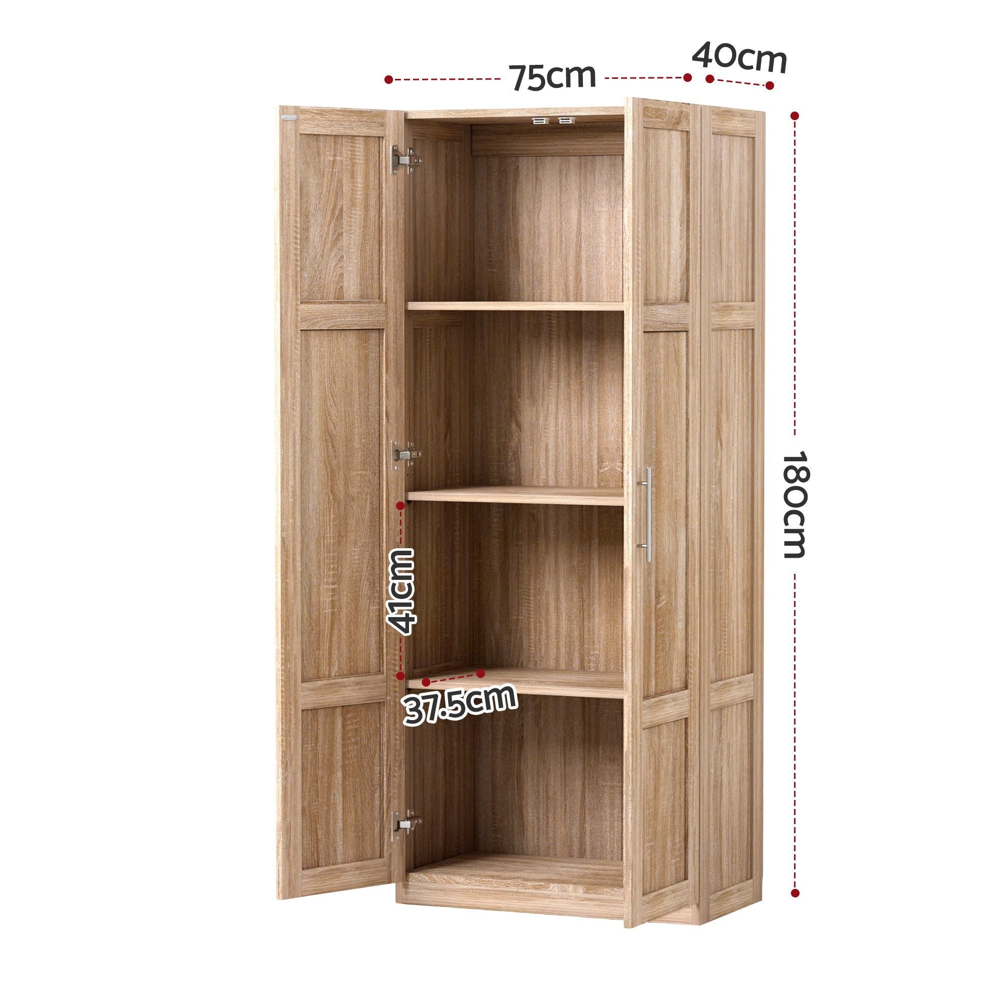 Pine Kitchen Buffet Cabinet Set of 2 | Simpledeals