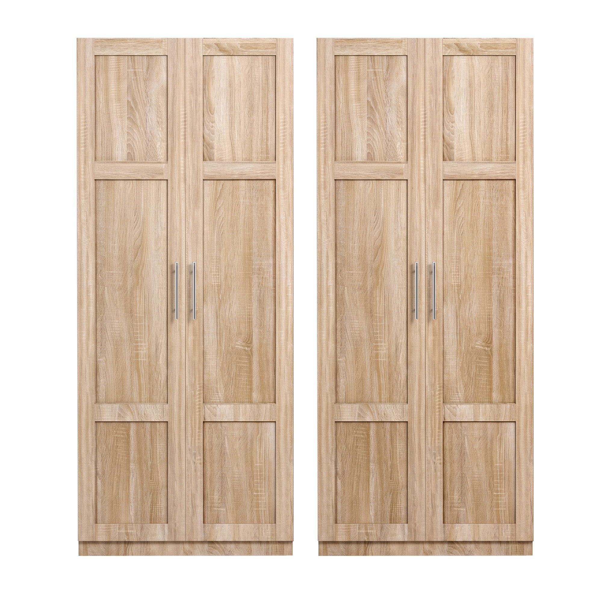 Pine Kitchen Buffet Cabinet Set of 2 | Simpledeals