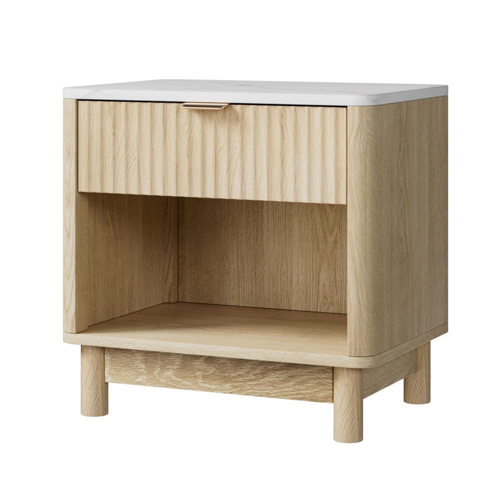 Bedside Table Nightstand Drawer 48x35x47cm