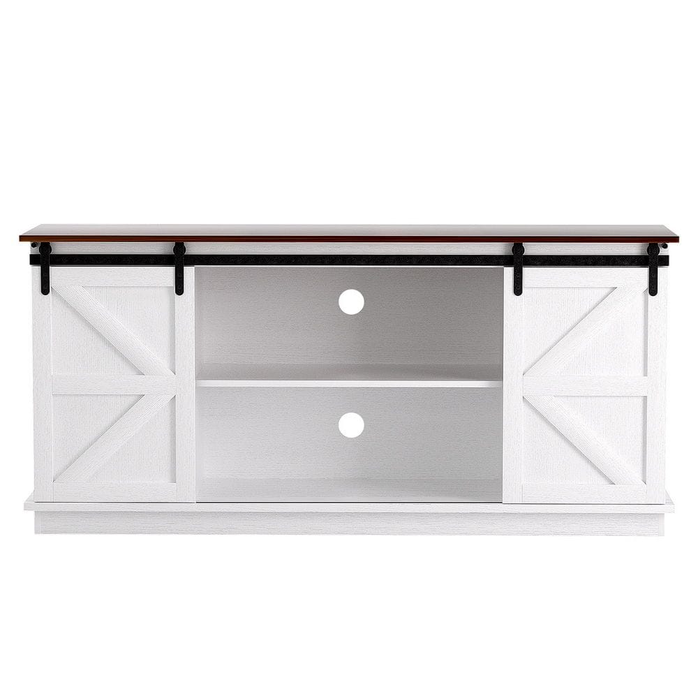 Buffet Storage Cabinet White 150x40x70cm