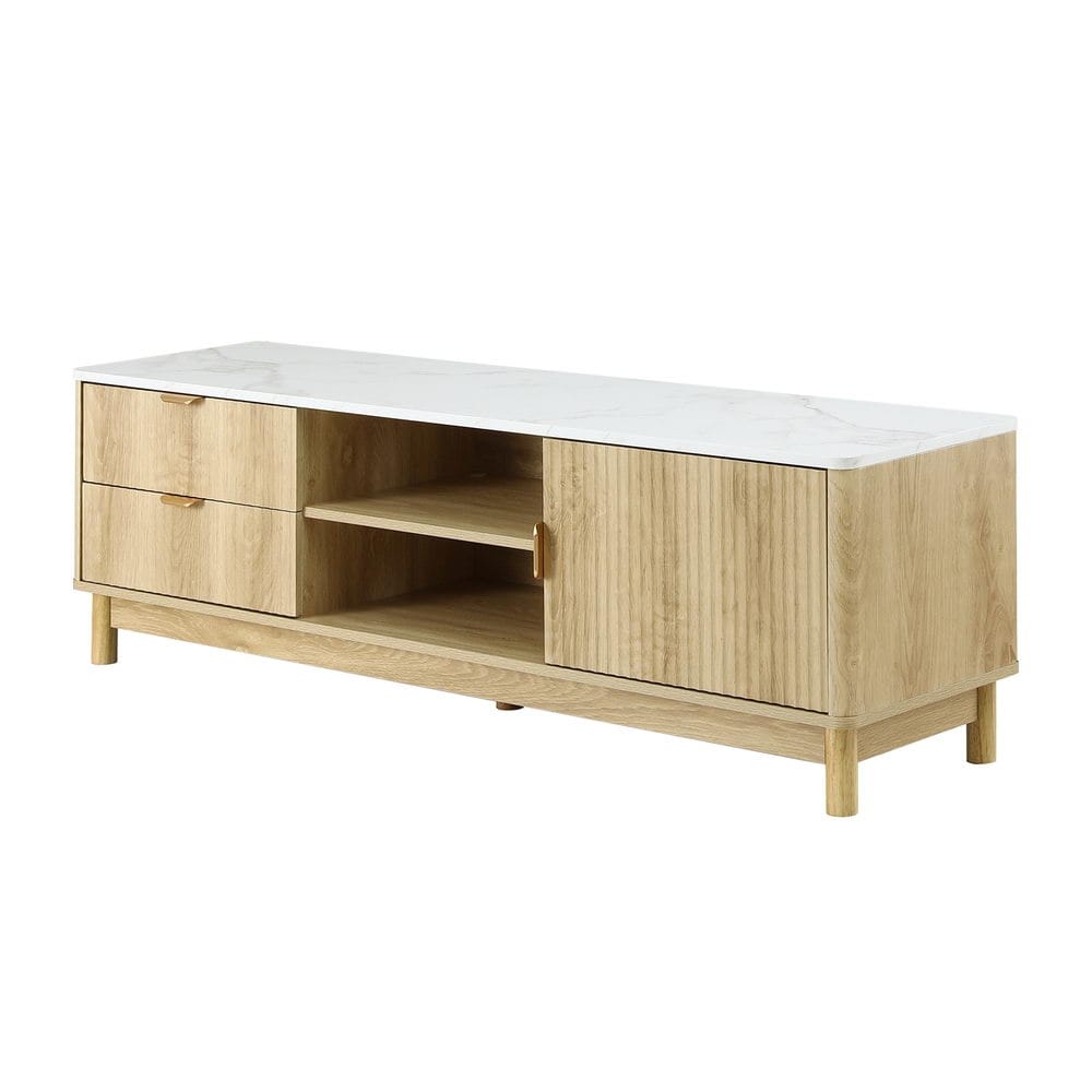 Pine Tv Unit Storage 150x40x47cm