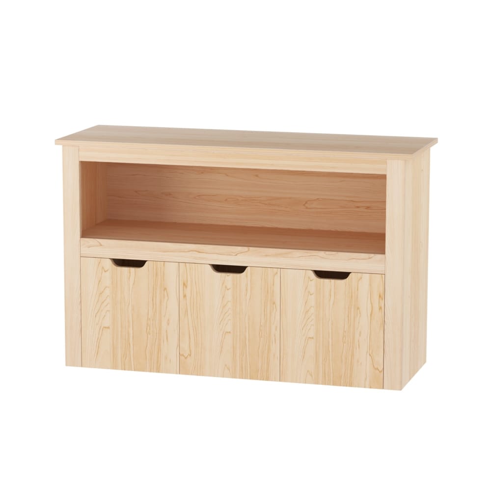 Kids Bookshelf Storage Unit 95.5x33x61cm