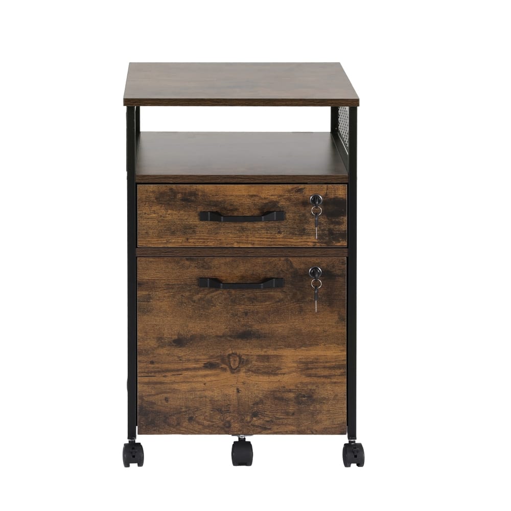 Filing Cabinet With Locking Drawers 42x44x64.5cm