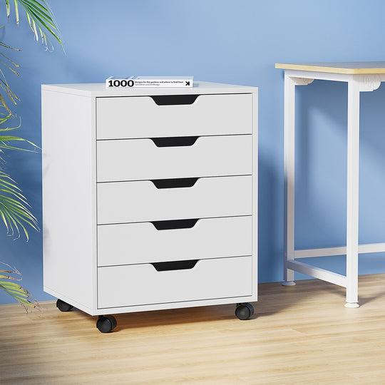 5-Drawer Filing Cabinet Storage Cabinet Chest of Drawers