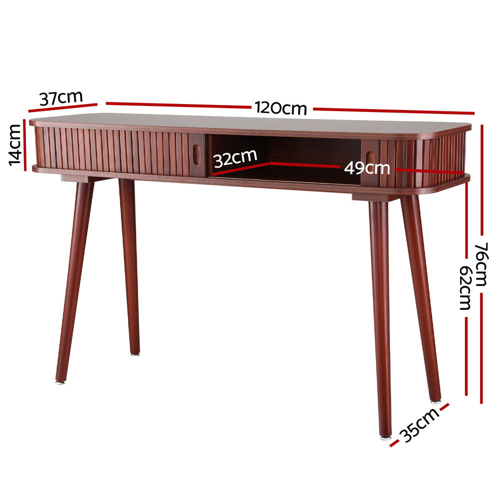 Console Table 2 Drawers 120Cm