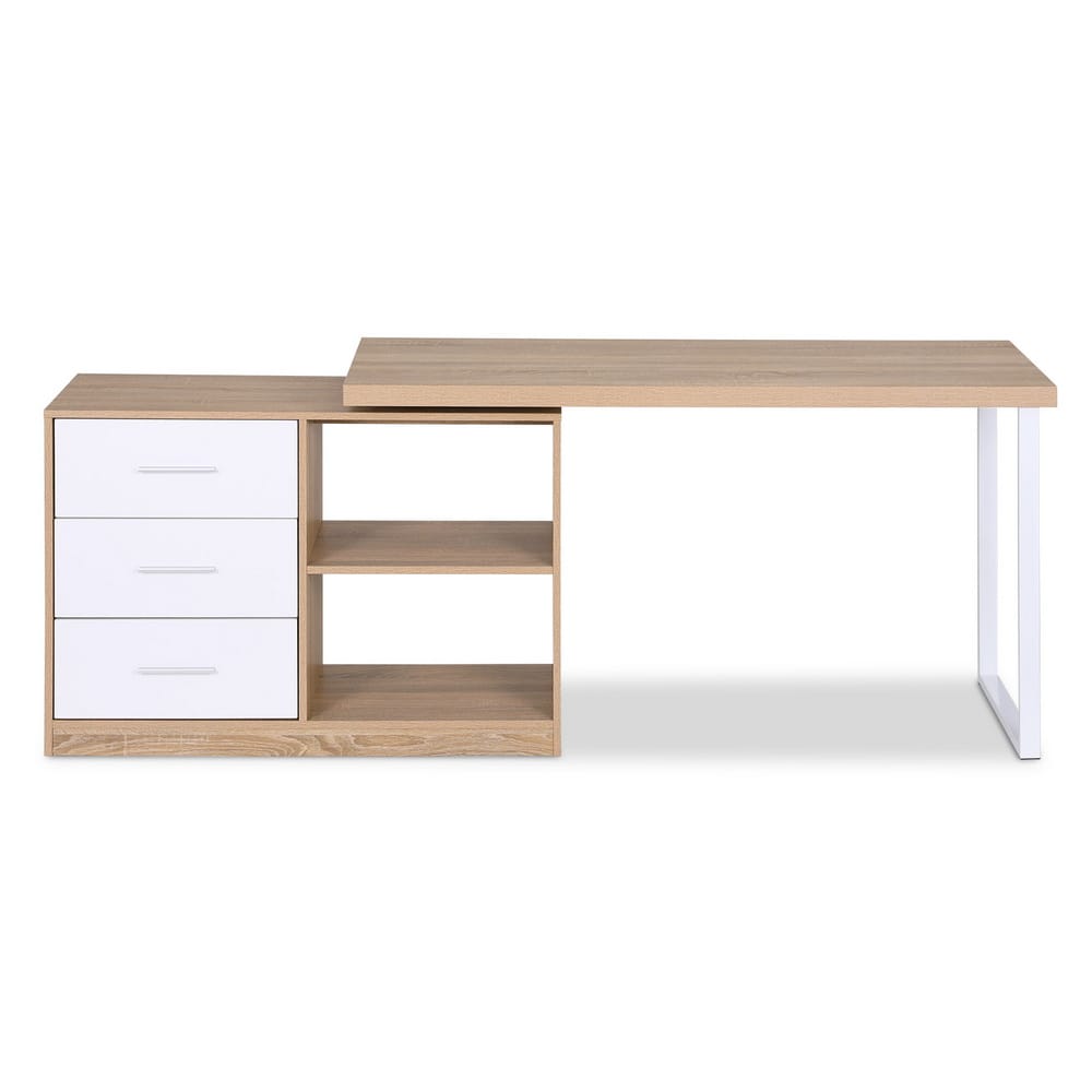 L Shape Computer Desk Storage king