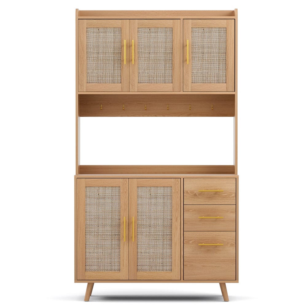 Buffet Sideboard Hutch Storage 100x40x180cm