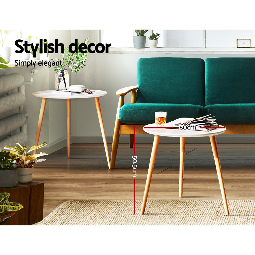 Modern Round Coffee Table 50cm Callix Home Decor