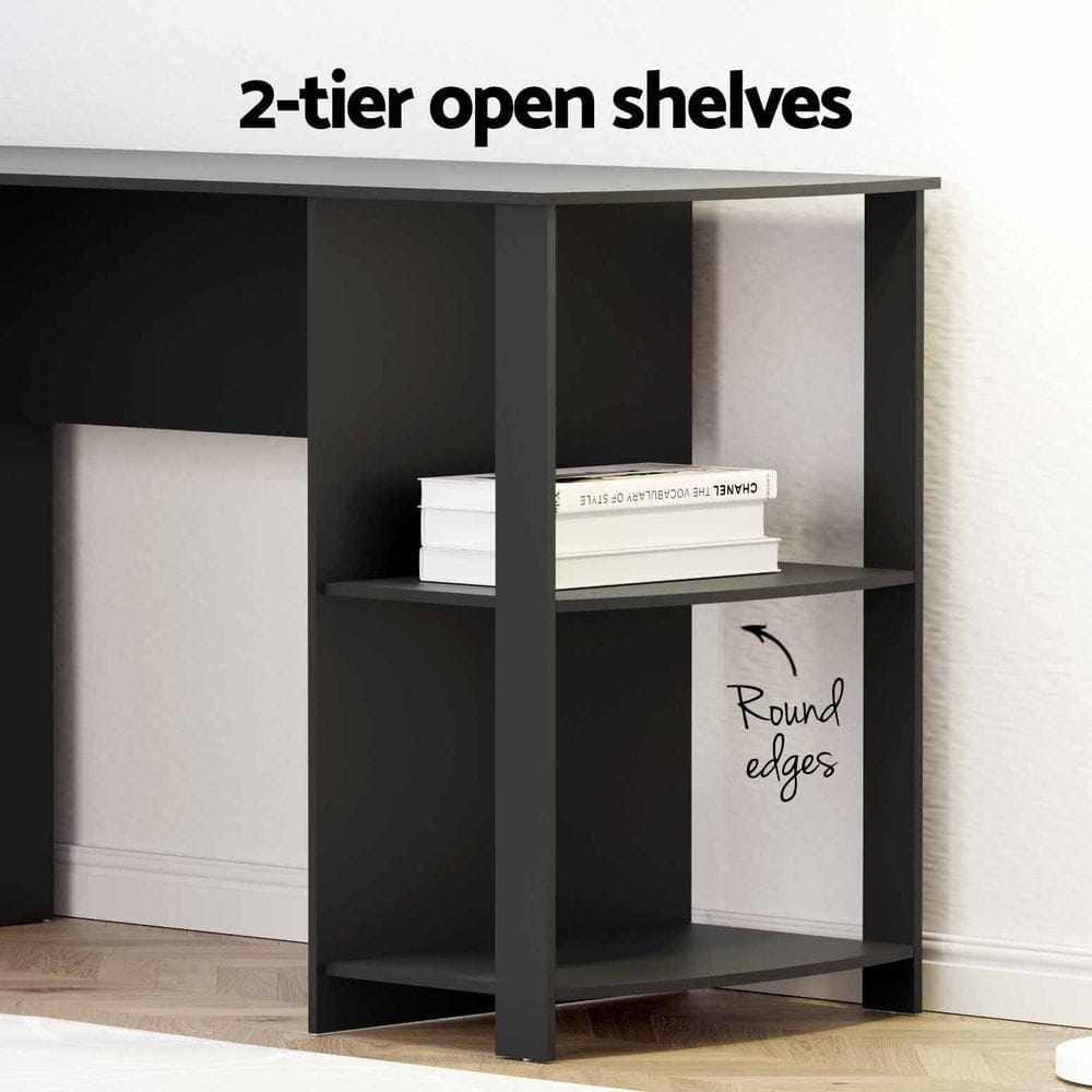 L Shaped Desk Set 136x130x72.5cm