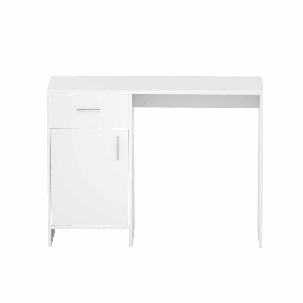 Computer Desk Set White 100x60x74cm