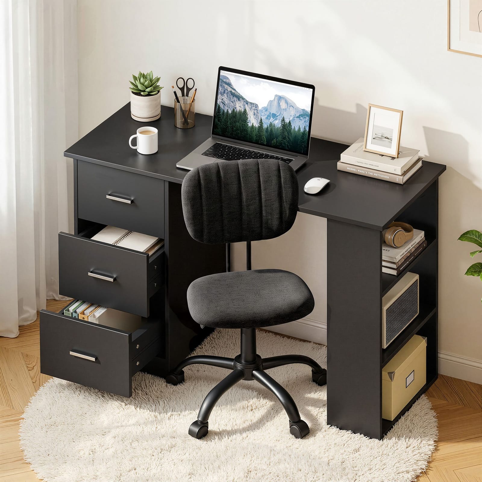 Computer Desk Set 120cm 120x49x75.5cm