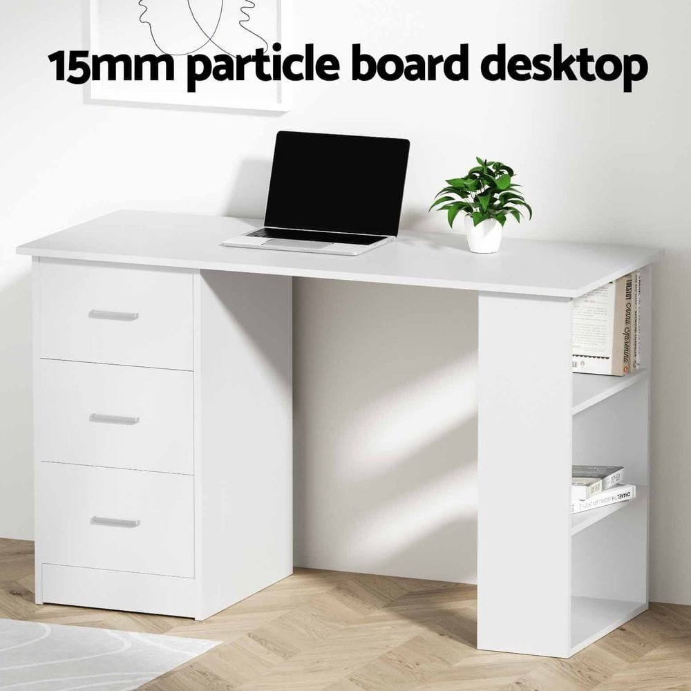 Computer Desk Set Ergonomic 120x49x75.5cm