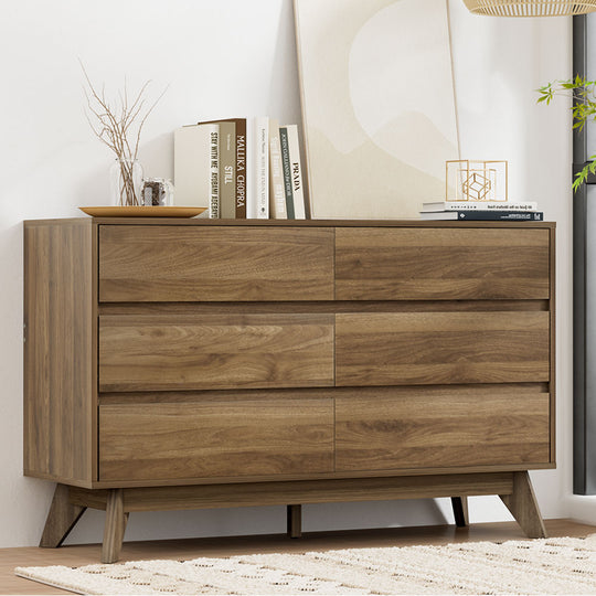6 Chest Of Drawers Xavi Walnut