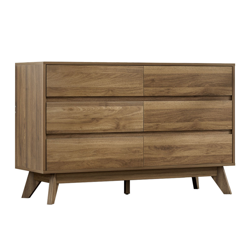 6 Chest Of Drawers Xavi Walnut