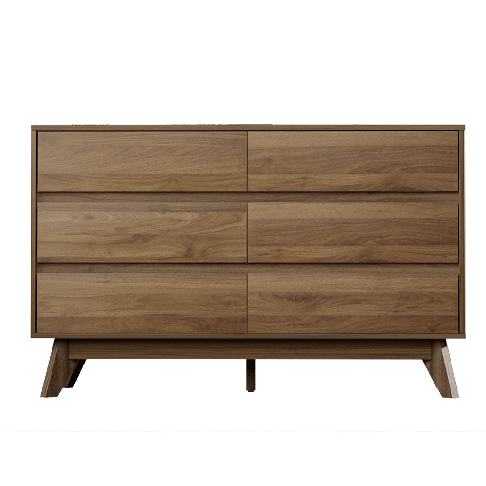 6 Chest Of Drawers Xavi Walnut
