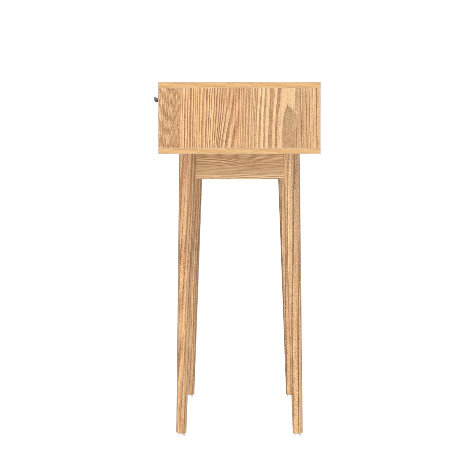 Rattan Console Table Drawer Storage Hallway Tables