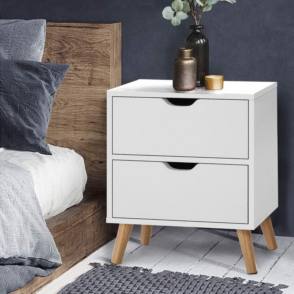 BODEN white bedside table