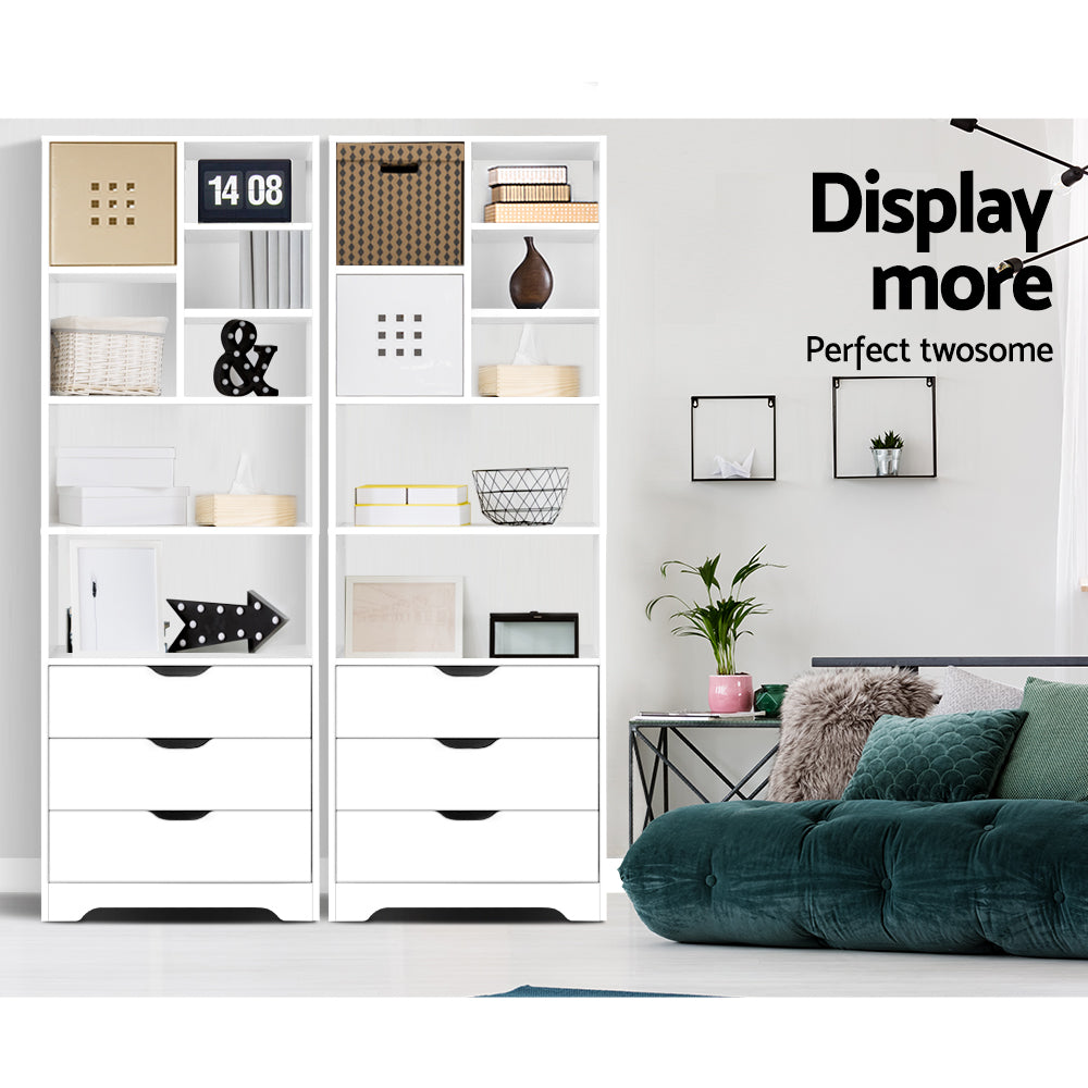 Display Drawer Shelf - White