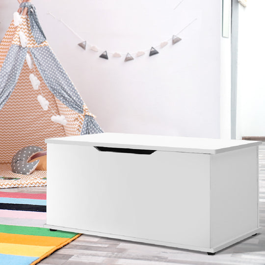 Kids Toy Box Chest Children Container Storage Clothes Organiser Cabinet - Artiss Blanket Ottoman Bench